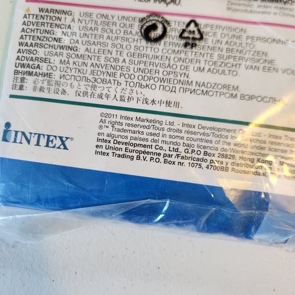 Intex Wet Set 2011 Swim Pool Air Mat Raft Float 72"X30" Neon Green 59717 - Picture 3 of 3